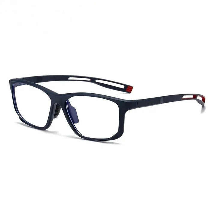 Chashma Ochki Unisex Full Rim Square Tr 90 Titanium Eyeglasses 883001 — view 1 | Chashma Ochki at FuzWeb