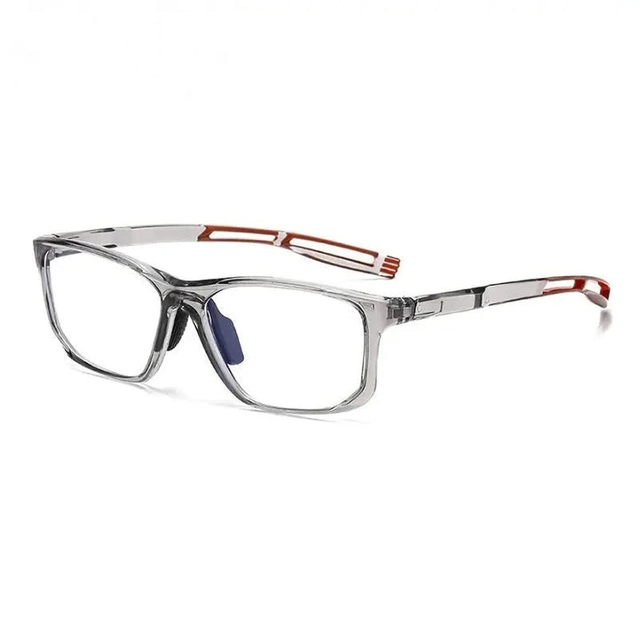 Chashma Ochki Unisex Full Rim Square Tr 90 Titanium Eyeglasses 883001 — view 4 | Chashma Ochki at FuzWeb