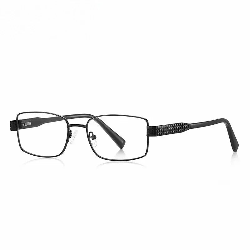 Chashma Ochki Women's Full Rim Square Tr 90 Alloy Eyeglasses 883163 - Black
