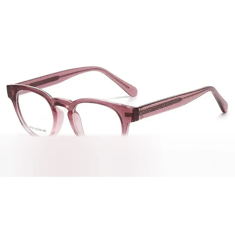 Chashma Ochki Women's Full Rim Square Tr 90 Acetate Eyeglasses Clip On Sunglasses 938732 - Gradient Red-Gray