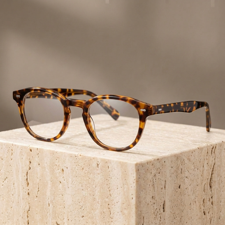 Chashma Ottica Unisex Full Rim Round Tr 90 Alloy Eyeglasses 774106 — view 1 | Chashma Ottica at FuzWeb