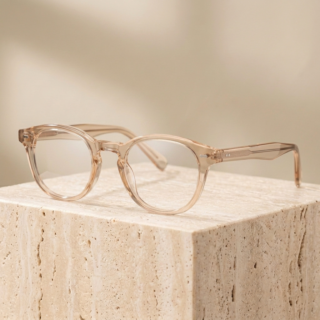 Chashma Ottica Unisex Full Rim Round Tr 90 Alloy Eyeglasses 774106 — view 3 | Chashma Ottica at FuzWeb