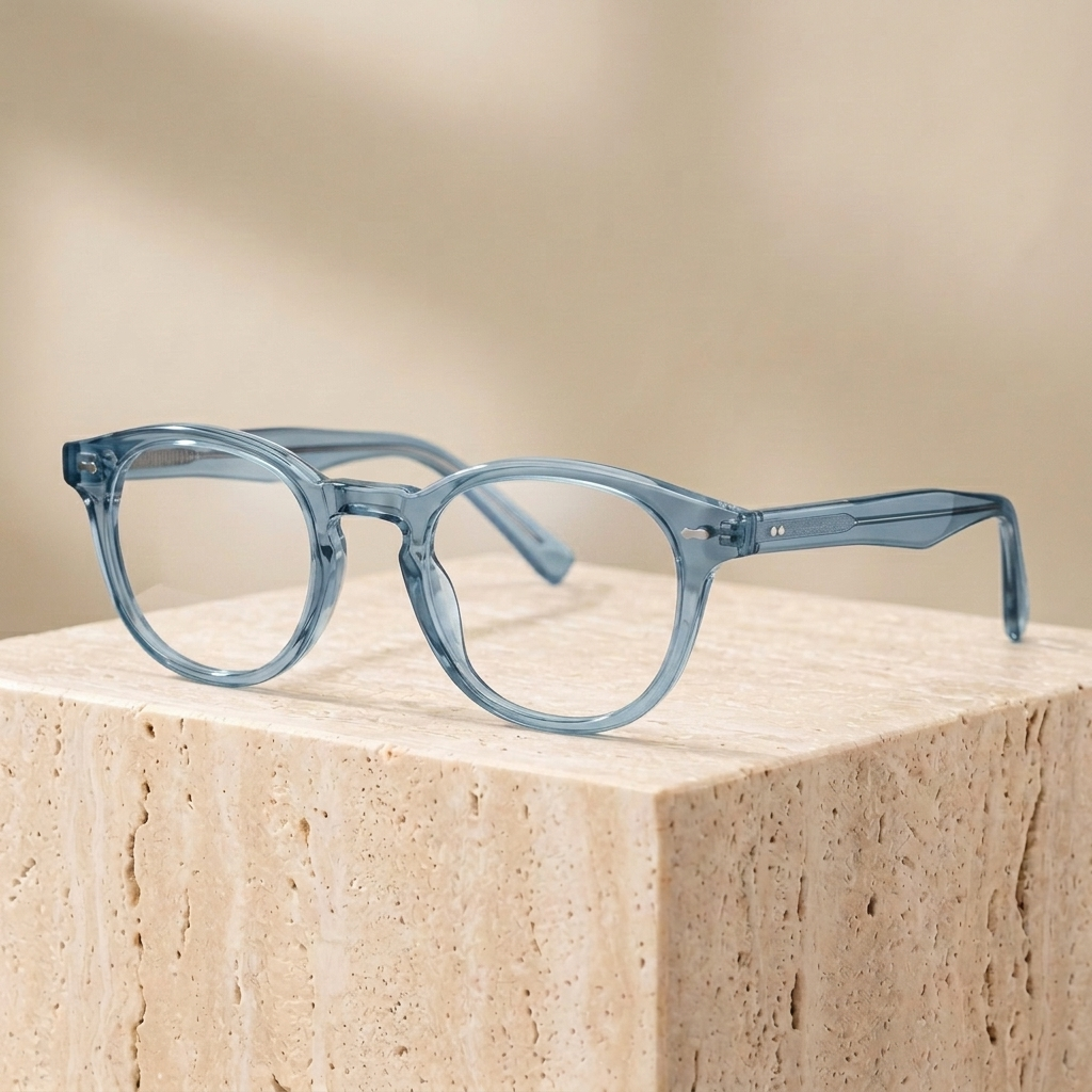 Chashma Ottica Unisex Full Rim Round Tr 90 Alloy Eyeglasses 774106 — view 5 | Chashma Ottica at FuzWeb