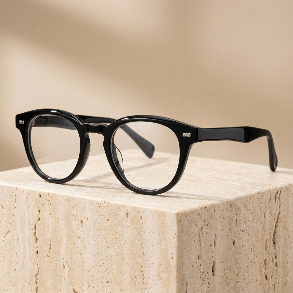 Chashma Ottica Unisex Full Rim Round Tr 90 Alloy Eyeglasses 774106 — view 6 | Chashma Ottica at FuzWeb