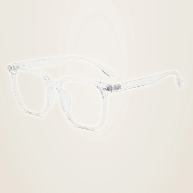 Chashma Unisex Full Rim Square Tr 90 Titanium Eyeglasses 889056 - Transparent