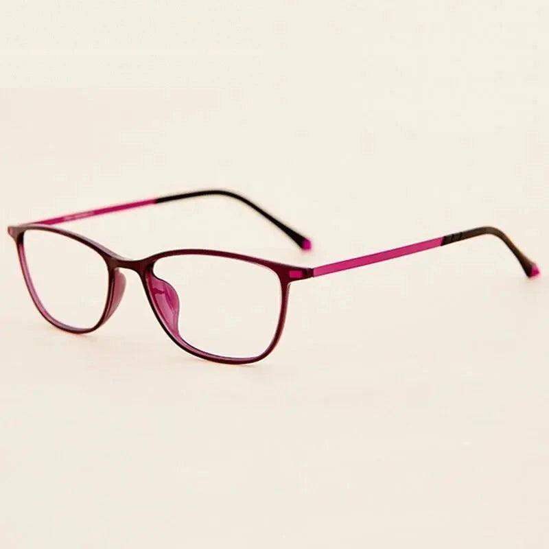 Chashma Unisex Full Rim Titanium Frame Eyeglasses 11144 - Voilet