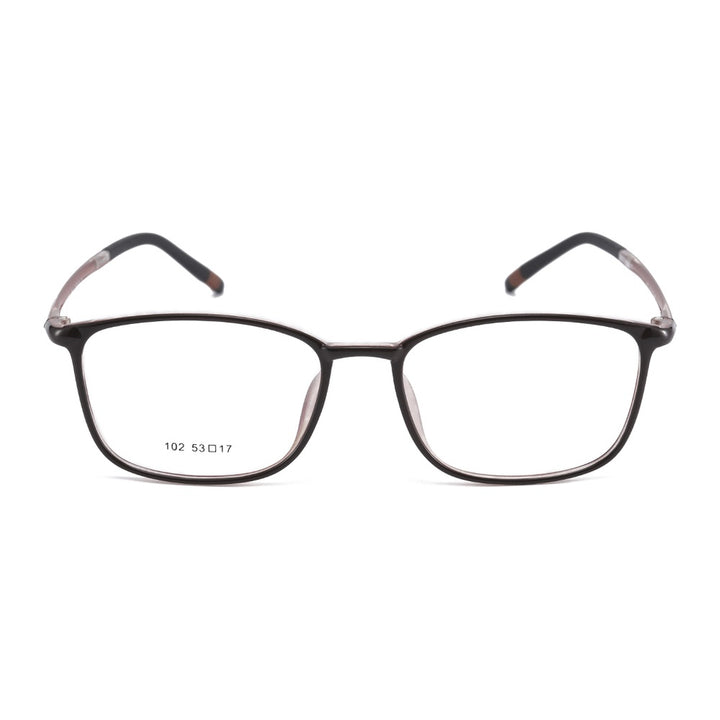 Chashma Ottica Unisex Full Rim Small Temple Round Square Tr 90 Titanium Eyeglasses 102