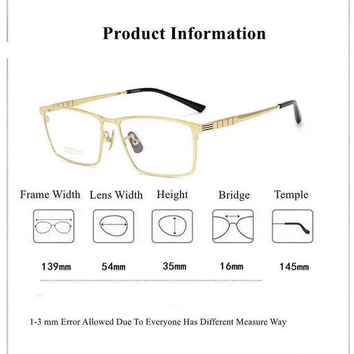 Chashma Ottica DJ066 Eyeglasses — Frame Dimensions and Sizing Chart