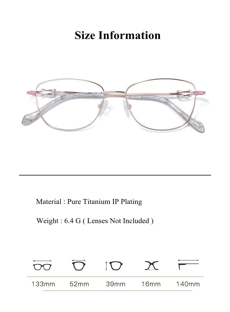 Chashma Ottica 8104 Eyeglasses — Frame Dimensions and Sizing Chart