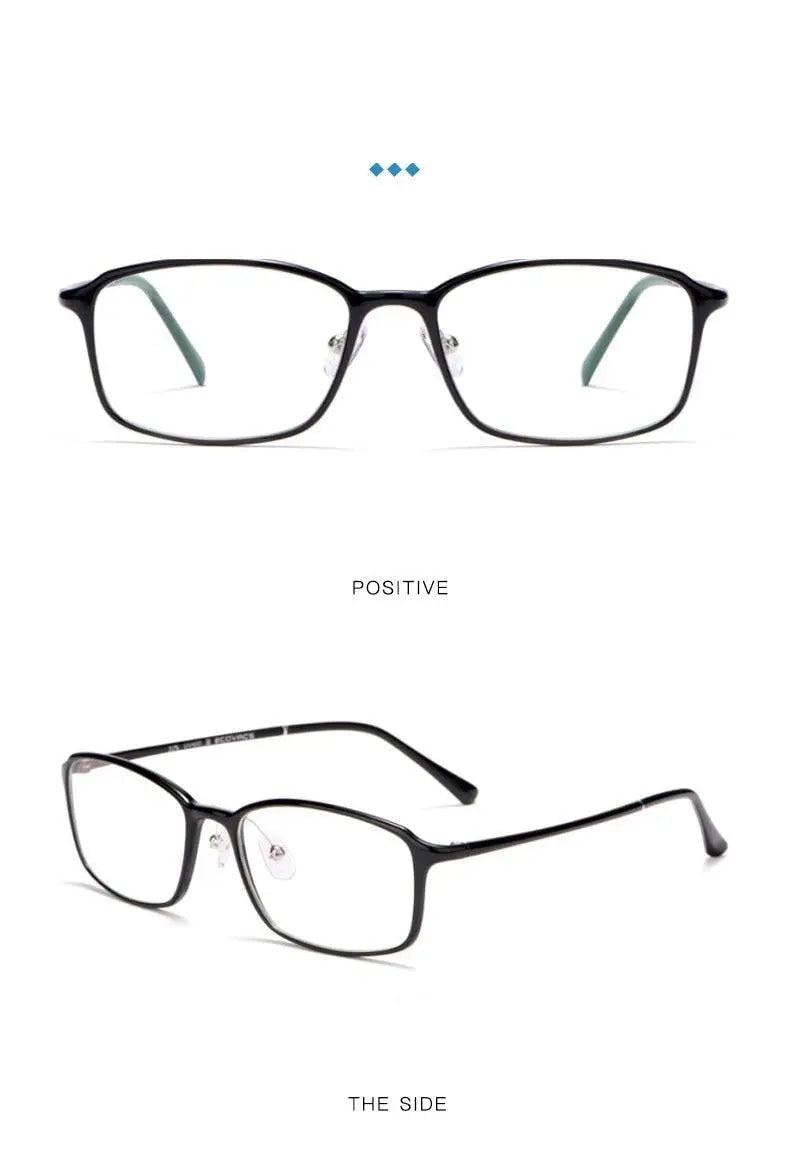Yimaruili Unisex Full Rim TR 90 Resin Frame Eyeglasses M8003
