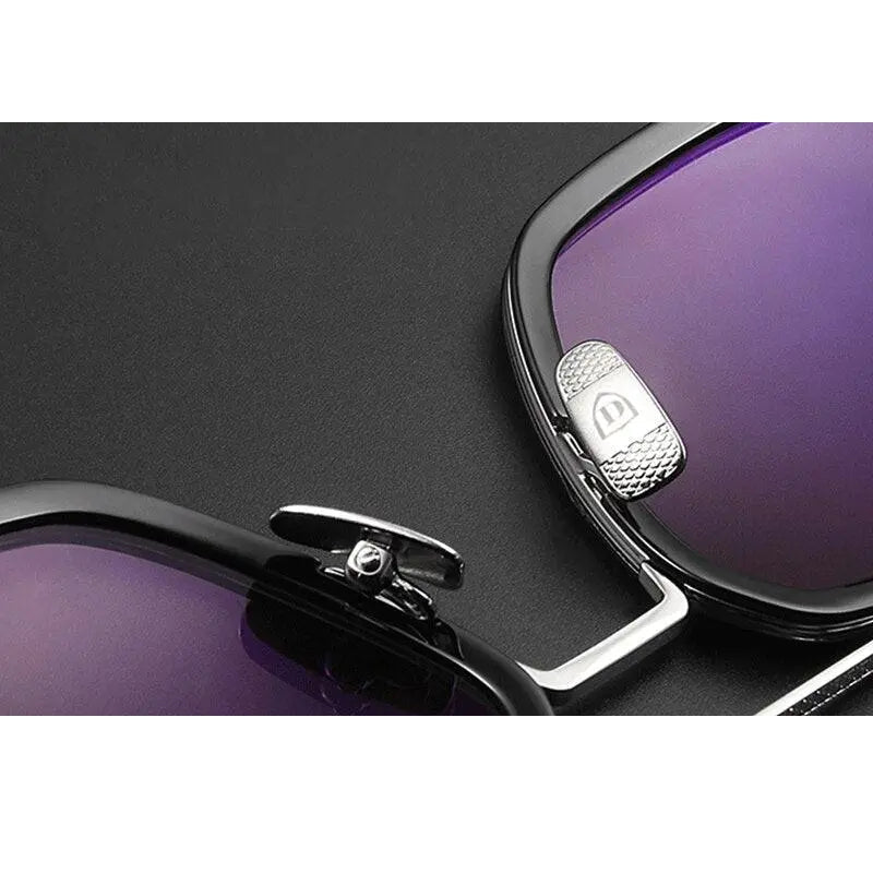 Chashma Unisex Full Rim Square Double Bridge Acetate Titanium Eyeglasses T927