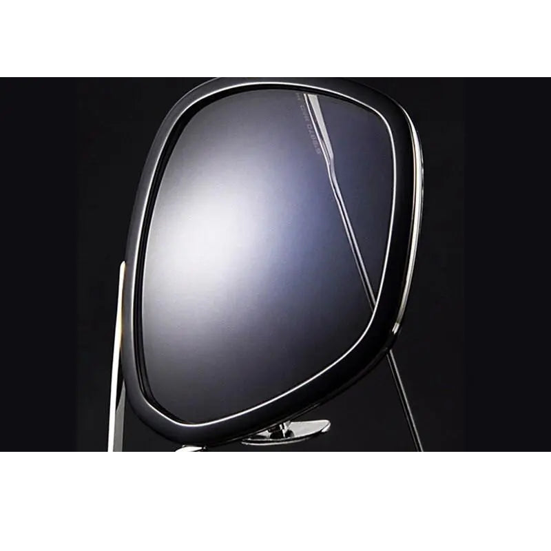 Chashma Unisex Full Rim Square Double Bridge Acetate Titanium Eyeglasses T927