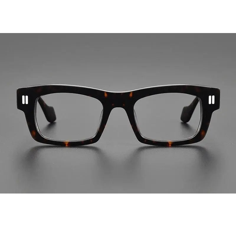 Gatenac Unisex Full Rim Square Acetate Eyeglasses Gxyj1087