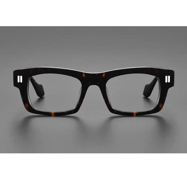Gatenac Unisex Full Rim Square Acetate Eyeglasses Gxyj1087