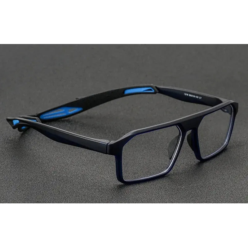 Kocolior Unisex Full Rim Square Tr 90  Sport Eyeglasses 1218