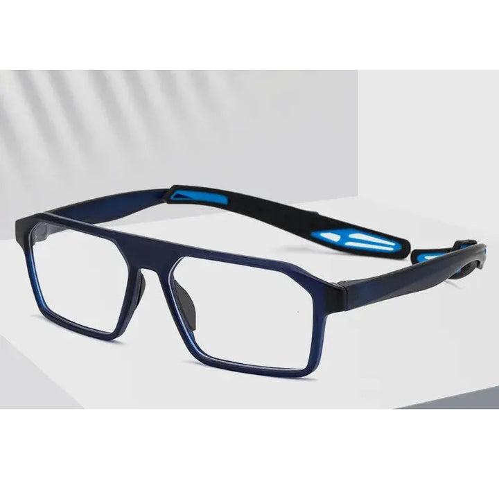 Kocolior Unisex Full Rim Square Tr 90  Sport Eyeglasses 1218