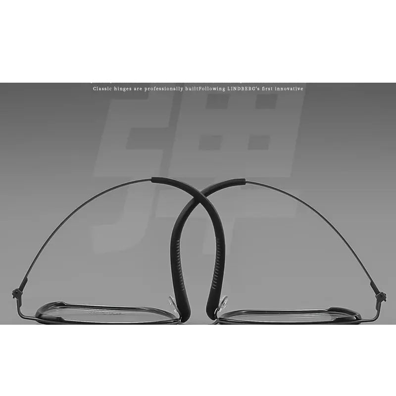 Reven Jate Unisex Full Rim Square Titanium Acetate Eyeglasses J2601