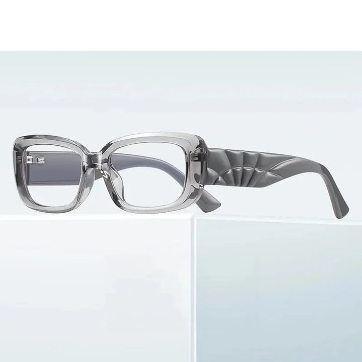 Chashma Ochki Unisex Full Rim Square Tr 90 Titanium Eyeglasses 882251