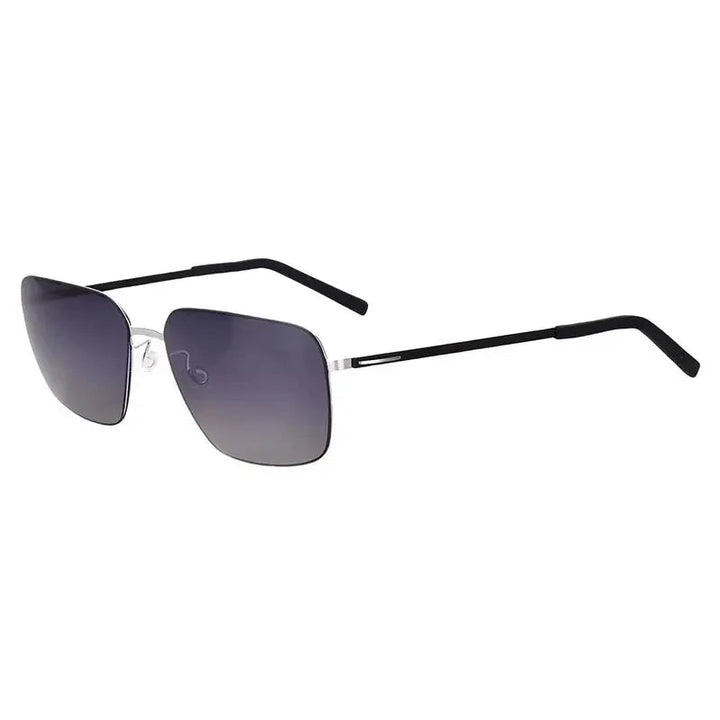 Aimee Full Rim 800200 Unisex Ultralight Pure Titanium Square Sunglasses