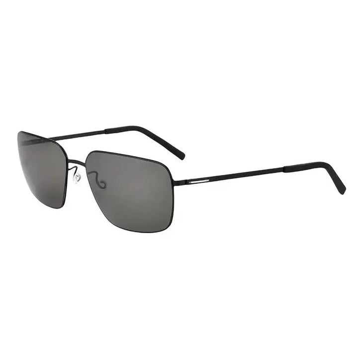 Aimee Full Rim 800200 Unisex Ultralight Pure Titanium Square Sunglasses