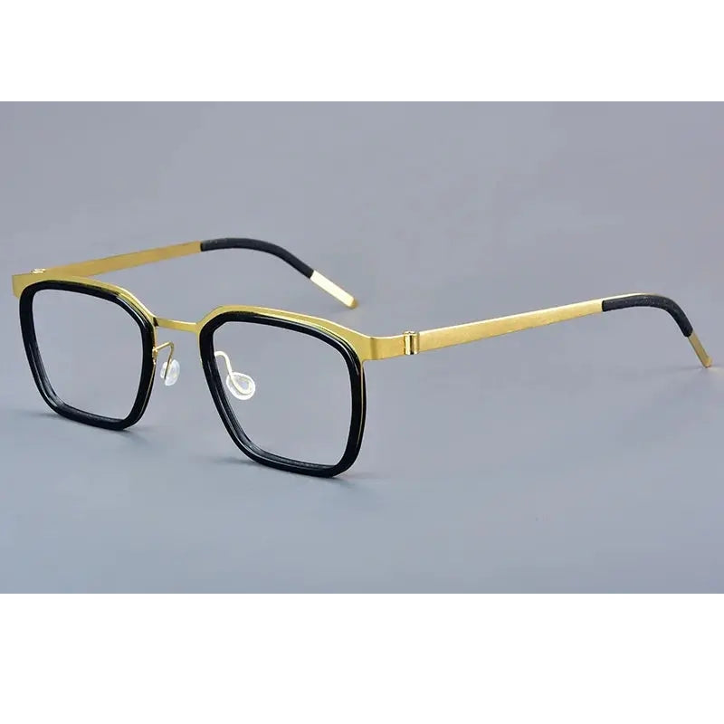 Bobbie Full Rim 976500 Unisex Titanium Square Frames
