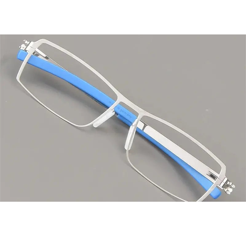 Bobbie Full Rim 508500 Unisex Square Stainless Steel Screwless Frames