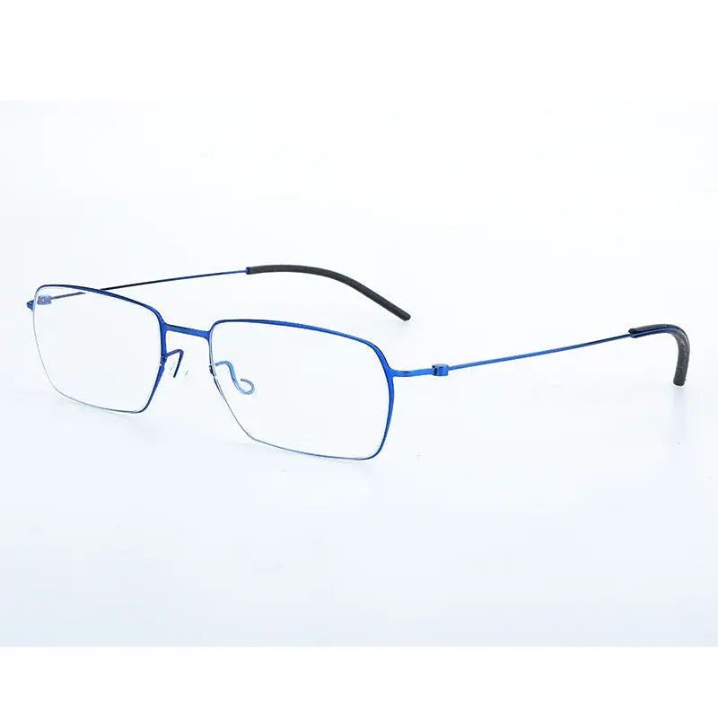 Bobbie 550900 Unisex Square Full Rim Screwless Titanium Frames