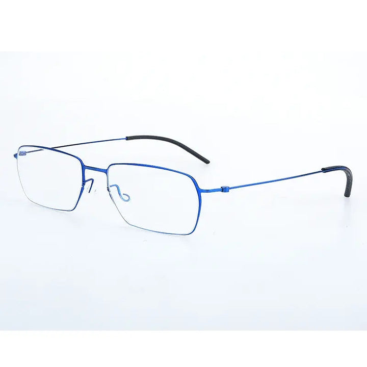 Bobbie 550900 Unisex Square Full Rim Screwless Titanium Frames