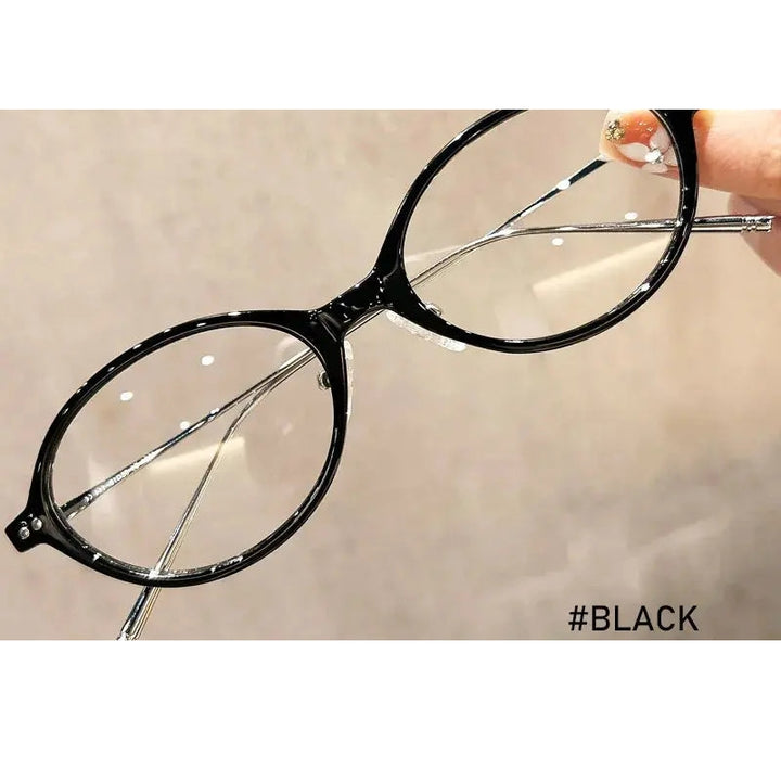 Kansept Unisex Full Rim Oval Tr 90 Metal Frames 180100