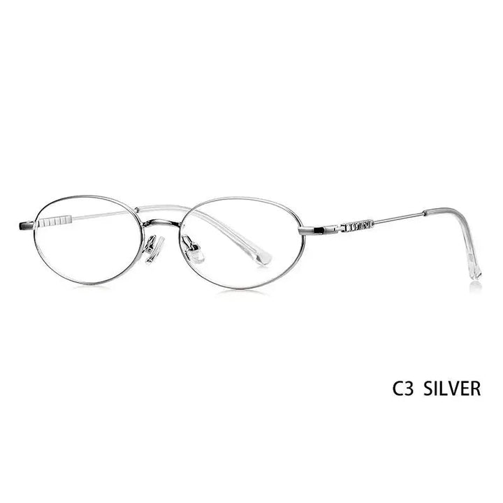 Kansept Unisex Rimless Oval Alloy Frames 502000
