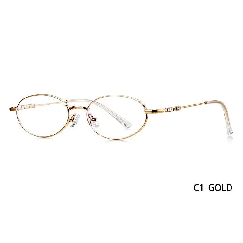 Kansept Unisex Rimless Oval Alloy Frames 502000
