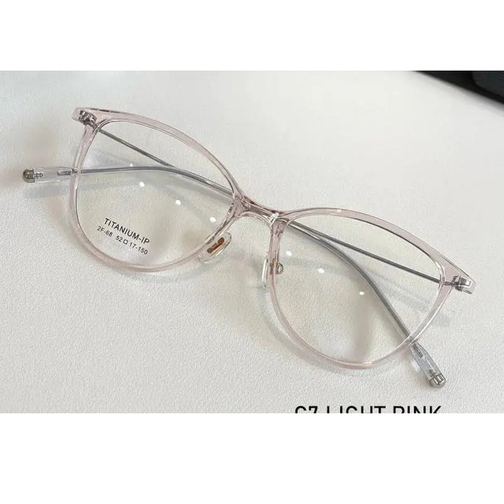 Kansept Unisex Full Rim Cat Eye Tr 90 Titanium Frames 206800