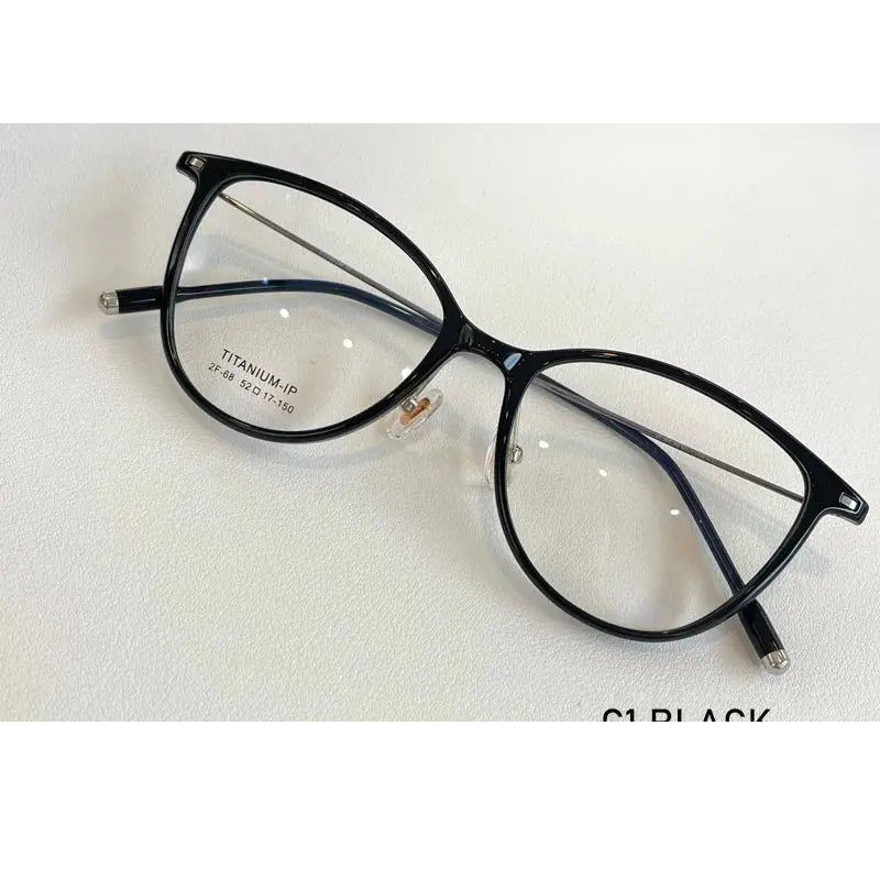 Kansept Unisex Full Rim Cat Eye Tr 90 Titanium Frames 206800