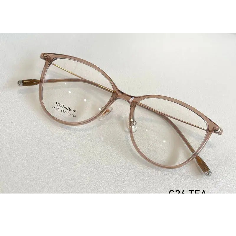 Kansept Unisex Full Rim Cat Eye Tr 90 Titanium Frames 206800
