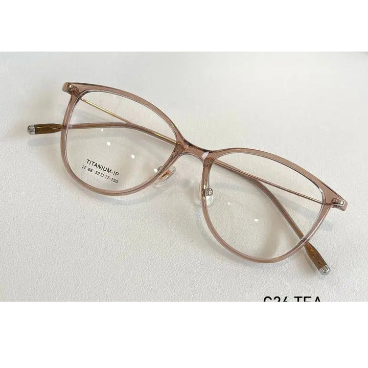 Kansept Unisex Full Rim Cat Eye Tr 90 Titanium Frames 206800