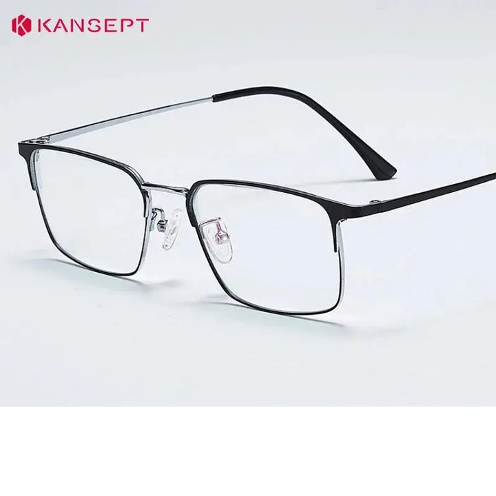 Kansept Unisex Full Rim Square Titanium Frames 202300