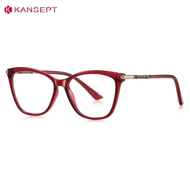 Kansept Unisex Full Rim Butterfly Tr 90 Metal Frames 152110
