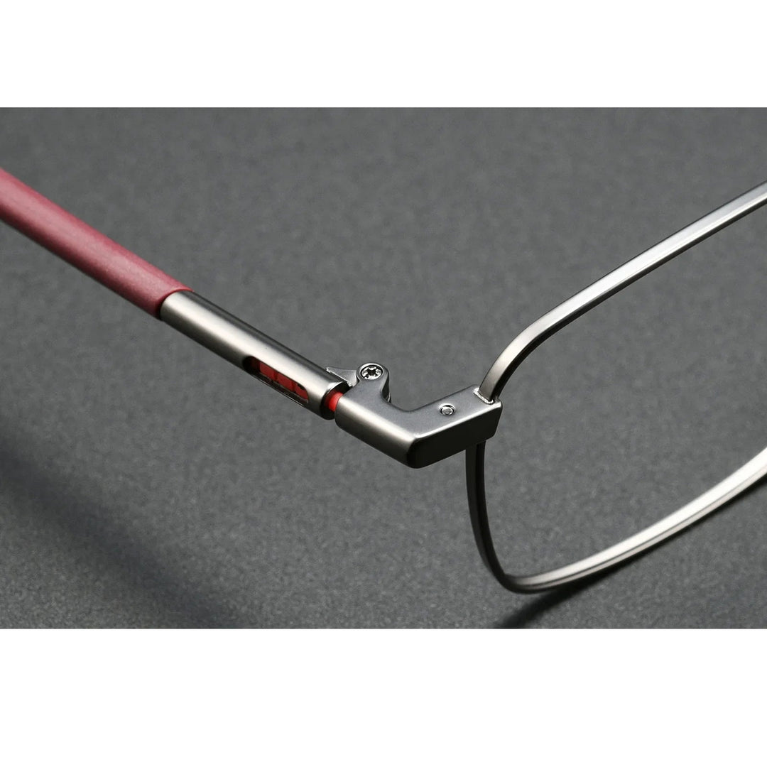 Bclear Men Full Rim Square Titanium Eyeglasses BSF-P8750JS