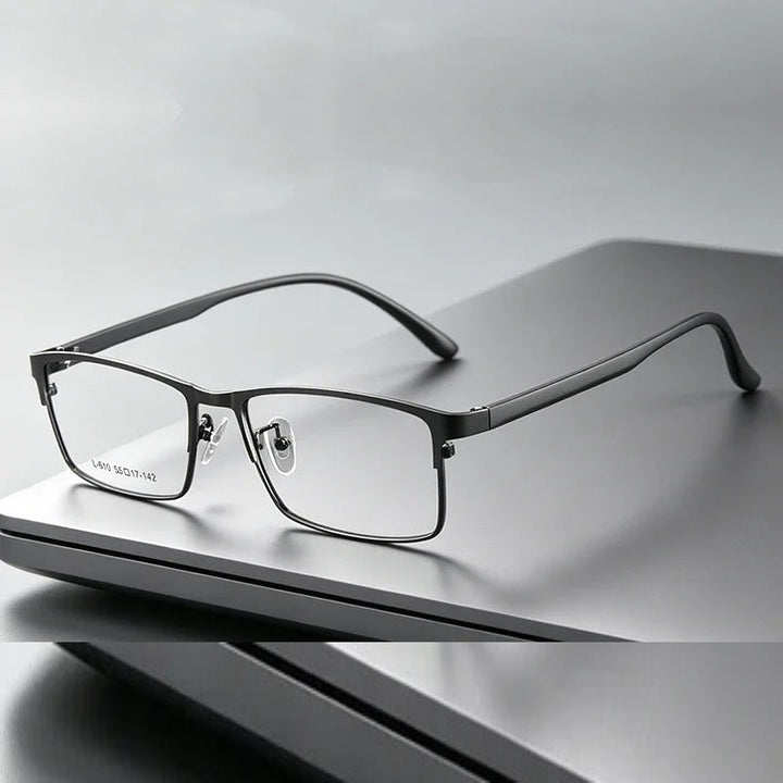 Bclear Unisex Full Rim Square Alloy Eyeglasses MY-L610