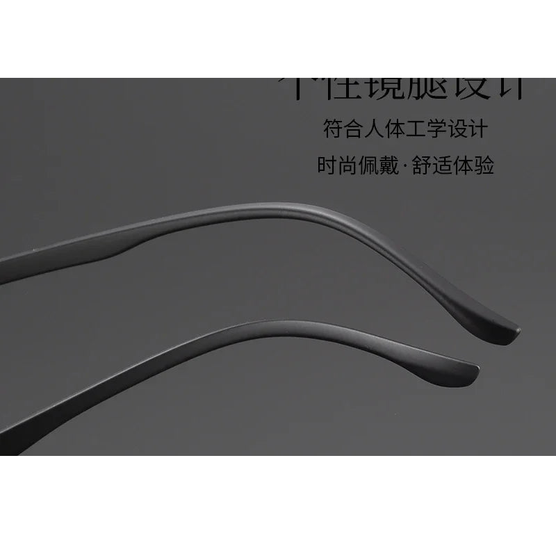 Bclear Unisex Full Rim Square Alloy Eyeglasses MY-L610