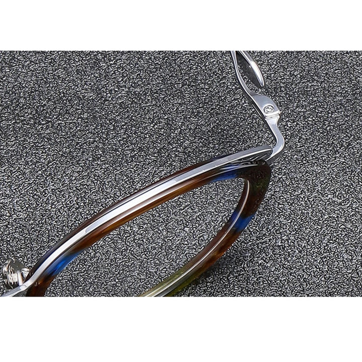 Krasivyy Unisex Full Rim Oval Titanium Prescription Eyeglasses KR6882
