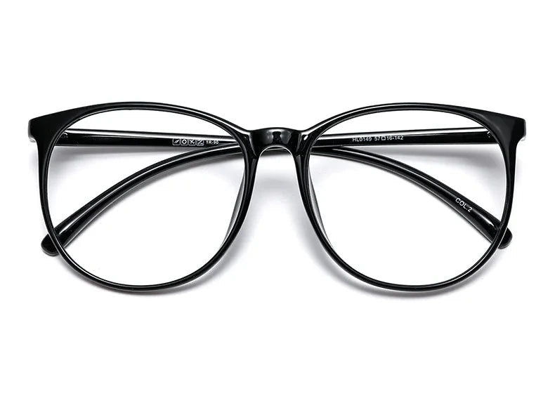 Cubojue Unisex Full Rim Oval Square Tr 90 Titanium Eyeglasses 71409 - Size Chart