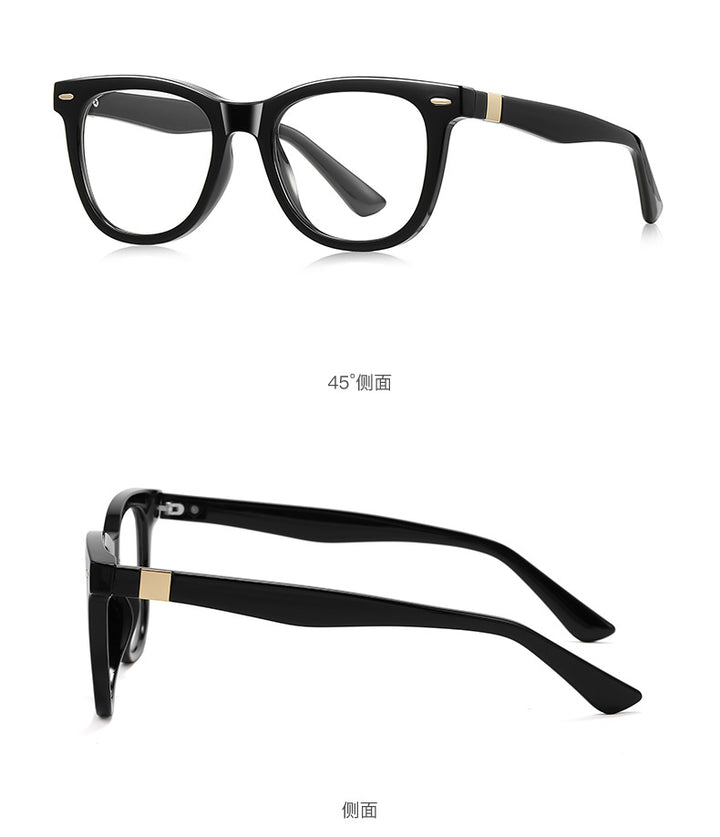 Kansept Unisex Full Rim Square Tr 90 Alloy Reading Glasses 442230.