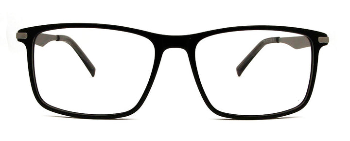 Esnbie Unisex Full Rim Square Acetate Titanium Eyeglasses 20091 — view 4 | Esnbie at FuzWeb