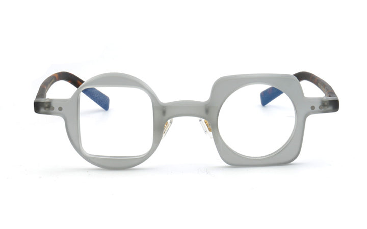 Muzz Womens Full Rim Square Round Acetate Frame Eyeglasses Hp2590 — view 10 | Muzz at FuzWeb