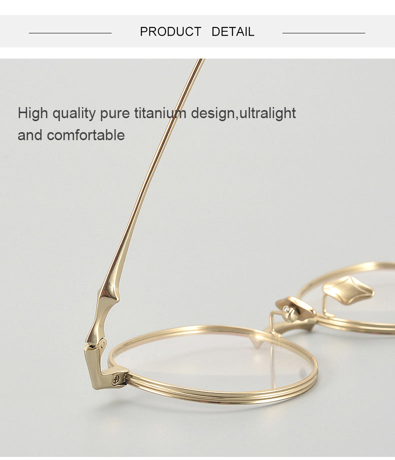 Krasivyy Unisex Full Rim Square Titanium Eyeglasses 14618 — view 5 | Krasivyy at FuzWeb
