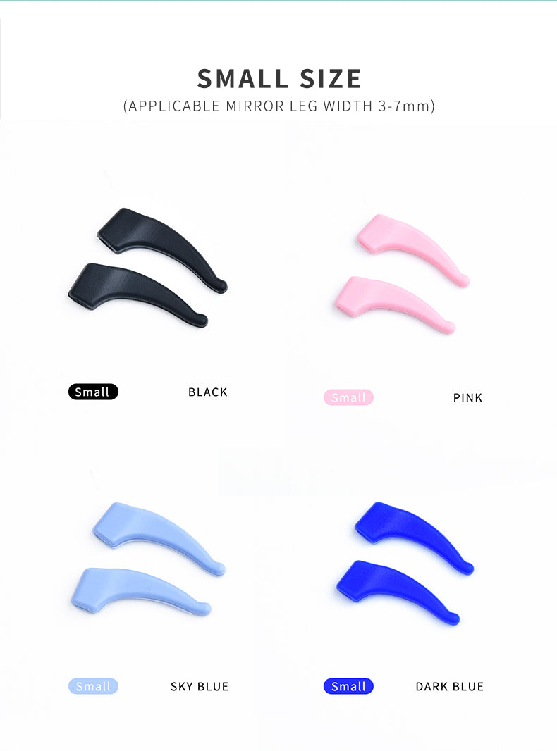 Secg Unisex Anti Slip Silicone Temple Ear Accessories 1036.