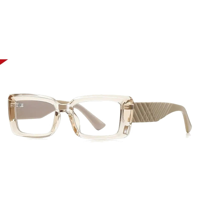 Vicky Women's Full Rim Rectangle Tr 90 Titanium Eyeglasses Unisex 512247.
