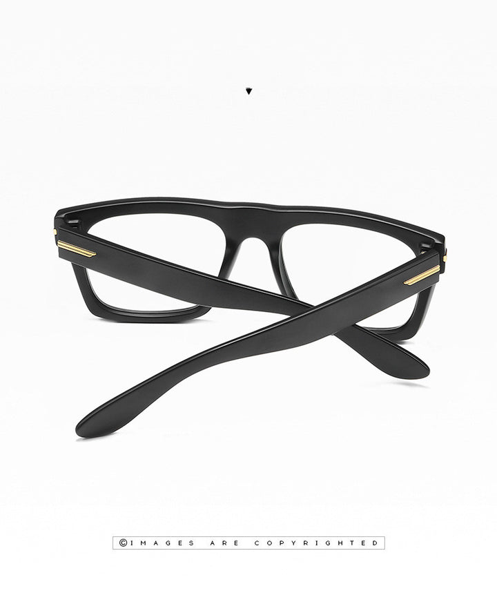 Kocolior Unisex Full Rim Square Acetate Hyperopic Reading Glasses 3394.