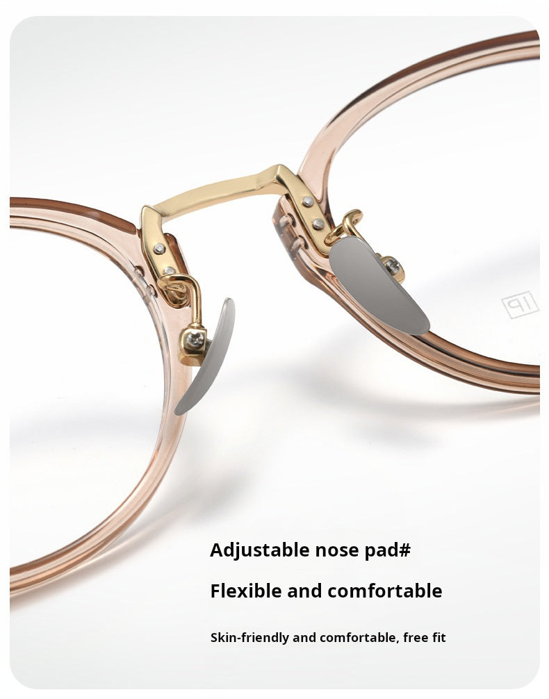 Xbora Womens Full Rim Round Tr 90 Titanium Eyeglasses 518276 — view 2 | Xbora at FuzWeb